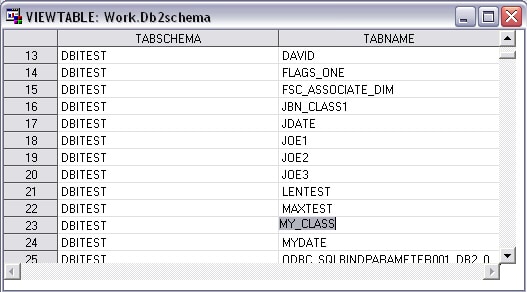 VIEWTABLE