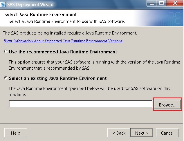 solaris не может отследить подходящую среду выполнения Java
