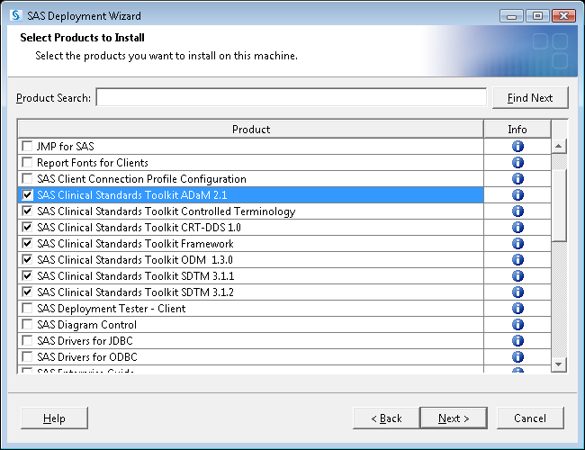 48396 - SAS® Clinical Standards Toolkit 1.4 - SAS® Deployment Manager ...