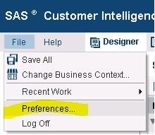 Sas customer intelligence studio это