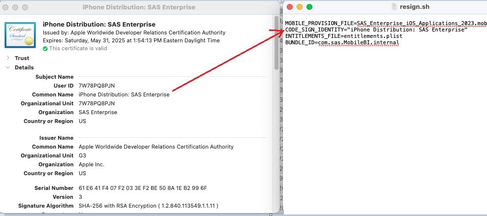 iPhone Distribution: SAS Enterprise