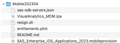 Example provisioning profile