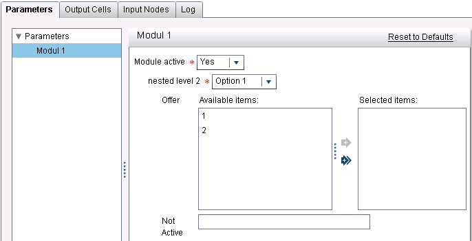 Request for all nested layers to have values
