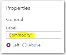 Adding to the 'Label' property