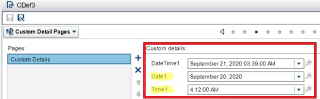 Date and time values are incorrect