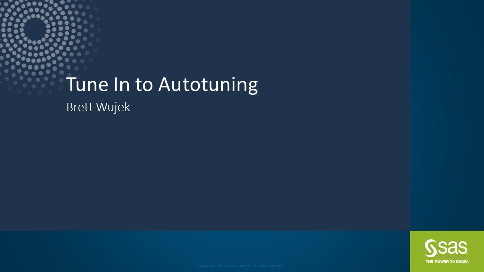 Tune In to Autotuning 