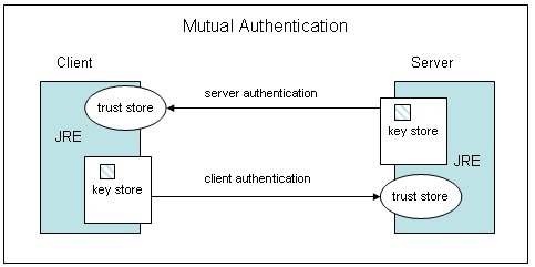 Mutual server and client authentication