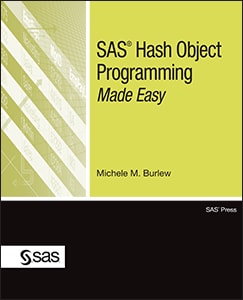 SAS Hash Object Programming Made Easy book cover